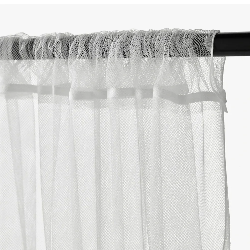 IKEA Lill Sheer Mesh Curtain Panels